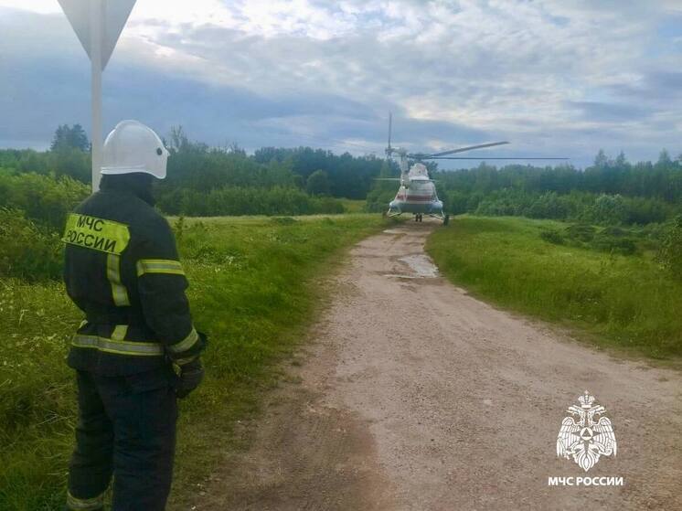 Для госпитализации ребенка из Осташкова в Тверь понадобился вертолет