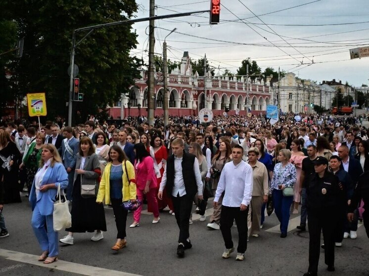 В Калужской области прошли выпускные