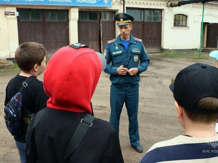 Школьникам в Новгородской области напомнили о пожарной безопасности