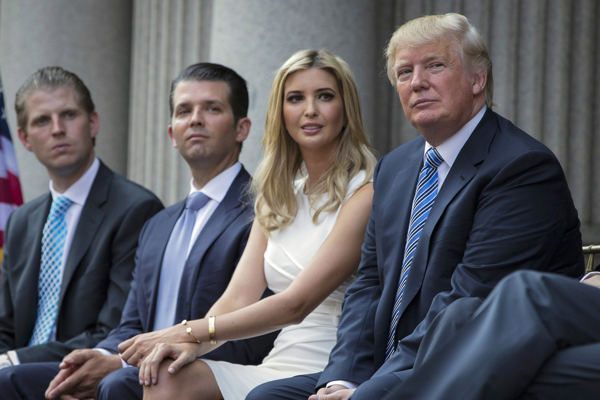 Эрик Трамп высказался об участии в выборах президента США