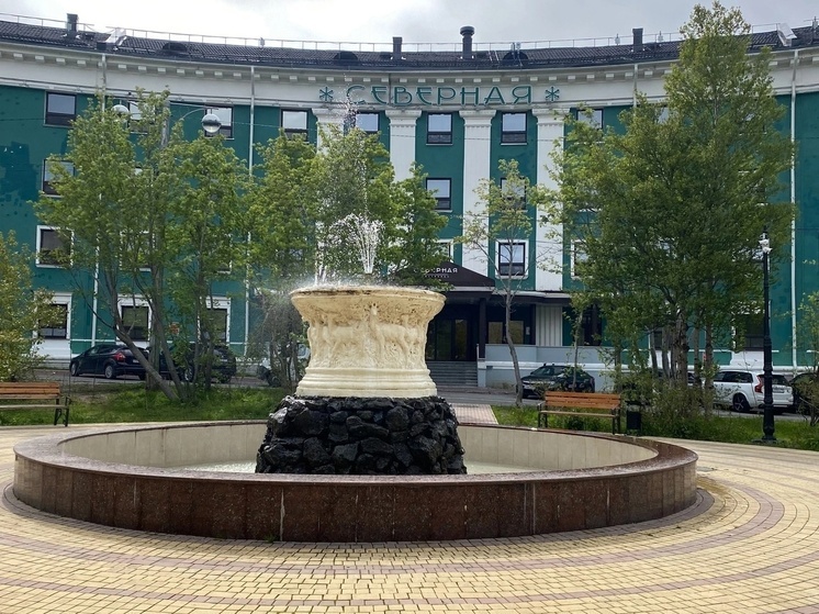 Система оборотного водоснабжения появится в фонтане в Кировске