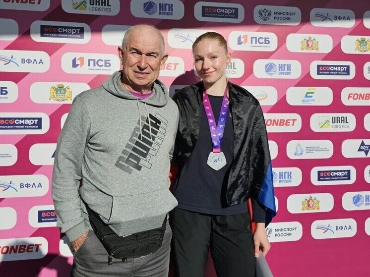 Спортсменка из ДНР завоевала серебро на всероссийских соревнованиях по легкой атлетике