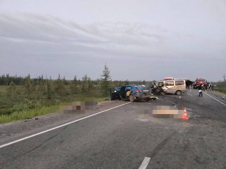 СК: двое подростков погибли в аварии под Ноябрьском