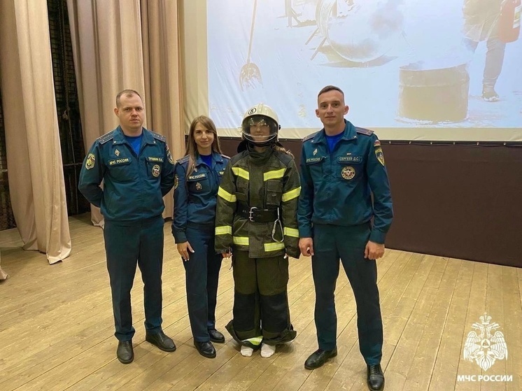 Необычные уроки МЧС для юных пензенцев