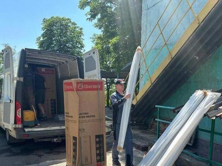 Васильевский детский сад получил новое оборудование для системы водоснабжения