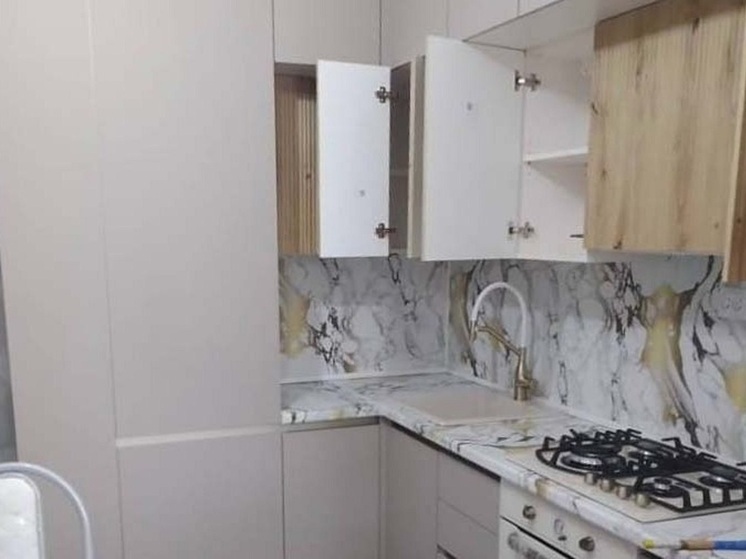 Участнику СВО из Калмыкии установили специализированную кухонную мебель