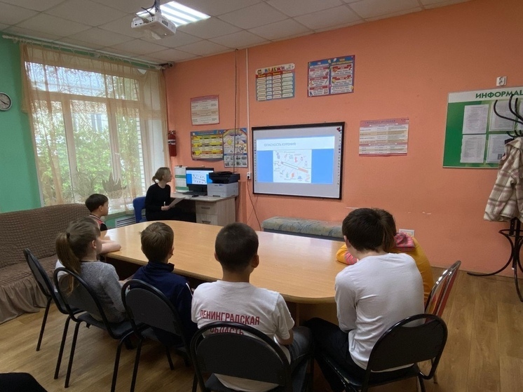 В Ленобласти медики провели урок здоровья для детей с ОВЗ