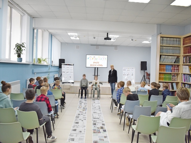 В Тамбове провели библиогейм «Вместе весело играть»