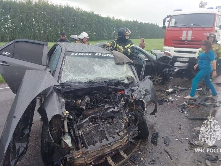 В аварии в Мелеузовском районе пострадали трое взрослых и два ребенка