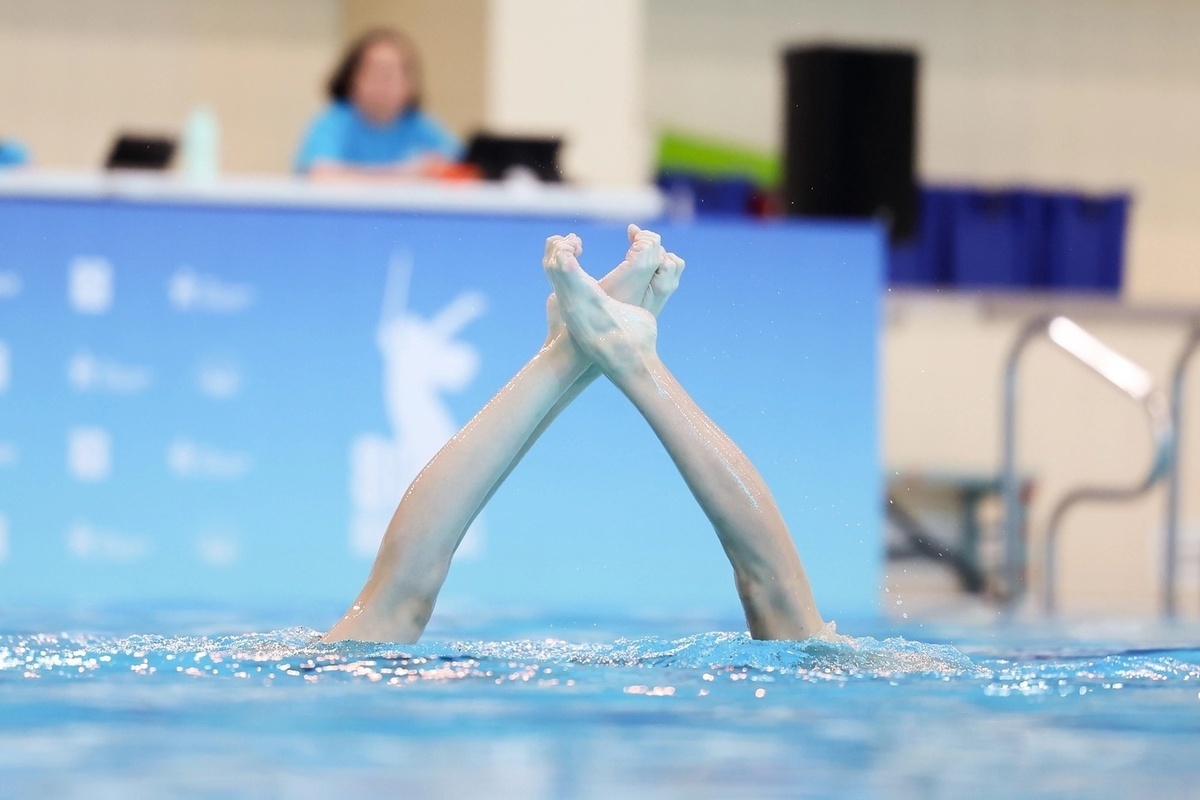 Россиянки Сидорина и Соколова выиграли в дуэтах на юниорском ЧЕ по синхронному плаванию