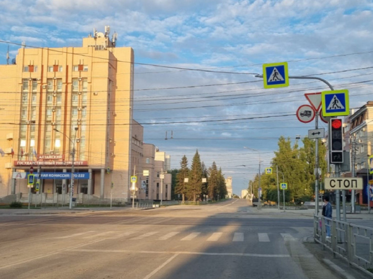 В Барнауле полностью восстановили движение на пересечении Ленина и Молодежной