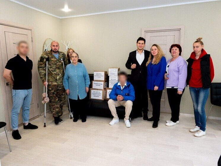 Серпухов поддерживает своих защитников на передовой