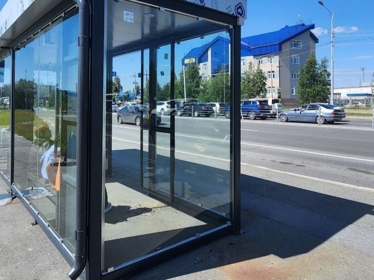 В Сургуте идет модернизация остановочных комплексов