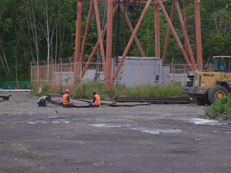 На Камчатке перестаривают площадку у старого телецентра
