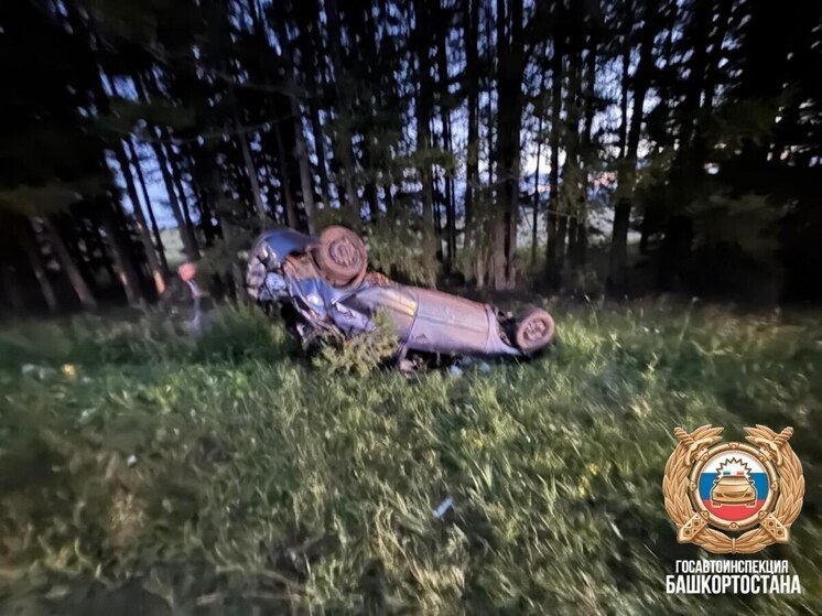 В Башкирии в автоаварии погибла многодетная мать, четверо детей пострадали