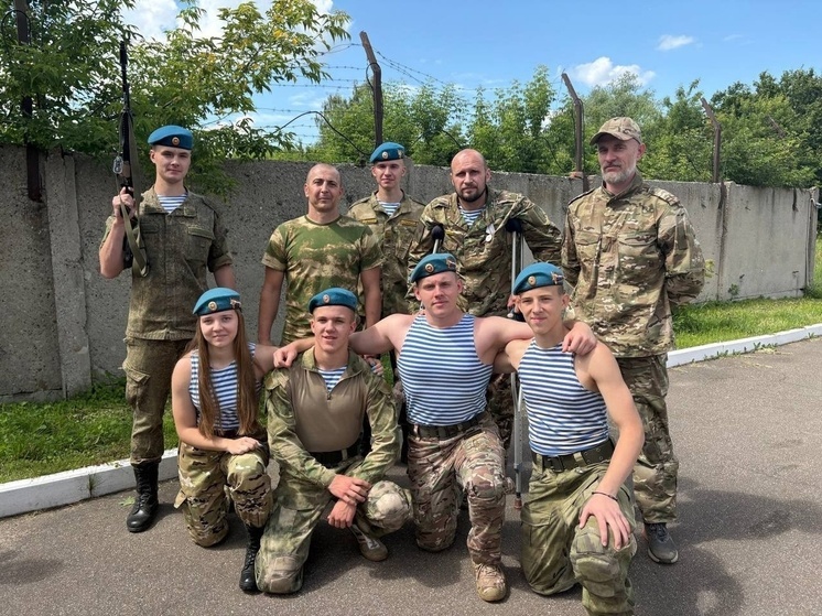 Курсанты Большого Серпухова совершили марш-бросок