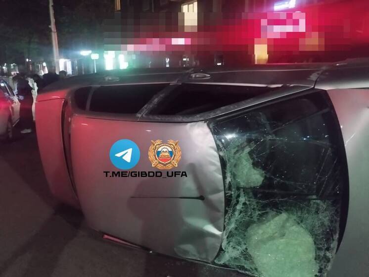 В Уфе столкнулись две «Приоры» – пострадали несколько человек