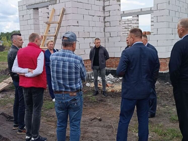 В Бековском районе строятся дома для молодых специалистов