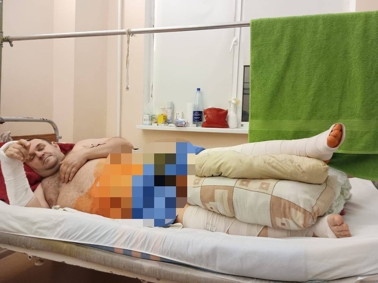 В Калмыкии врачи провели сложную операцию пострадавшему в дорожной аварии мужчине