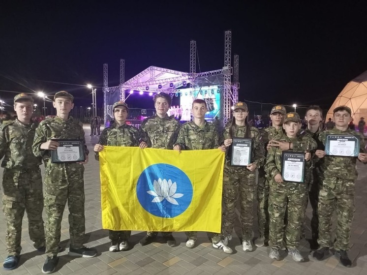 Участники «Зарницы» из Калмыкии показали себя в окружных соревнованиях