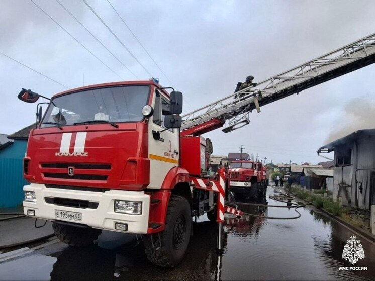 В Бурятии за сутки произошло 7 возгораний, пострадавших нет