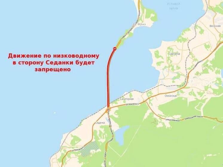 5 июля ограничат движение на низководном мосту во Владивостоке из-за триатлона