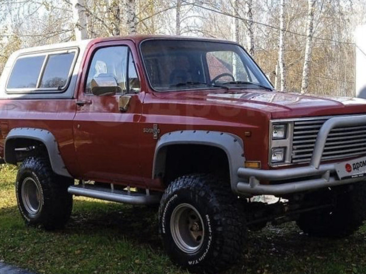 На вторичном рынке Новосибирска выставлен уникальный Chevrolet Blazer 1991 года