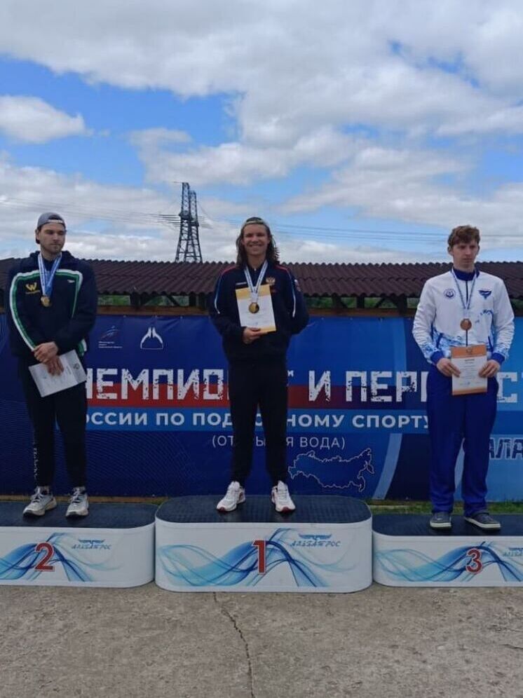 Омичи завоевали медали на чемпионате России по подводному спорту