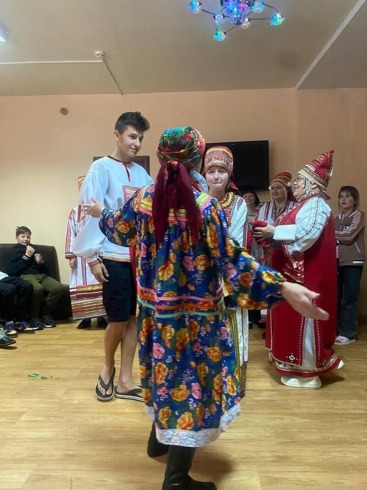 Дети из Каланчакского округа познакомились с национальными традициями Мордовии