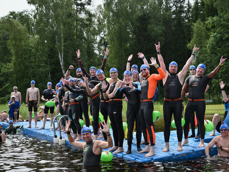 В Ивановской области прошли заплывы на открытой воде Кубка чемпионов Swimcup 2025