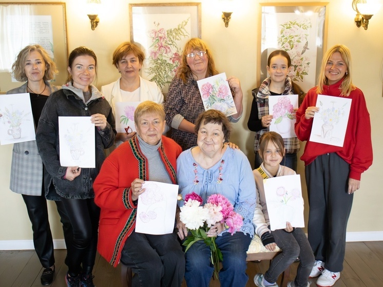 Ботанический мастер-класс прошел в Изборске