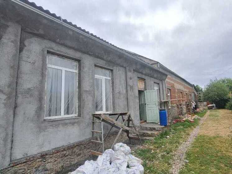 В посёлке Нижнеподкумском на Ставрополье отремонтируют фасад ДК