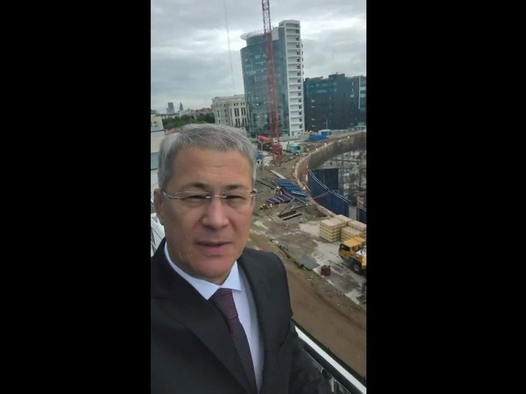 Радий Хабиров показал, как идет строительство университетского кампуса в Уфе