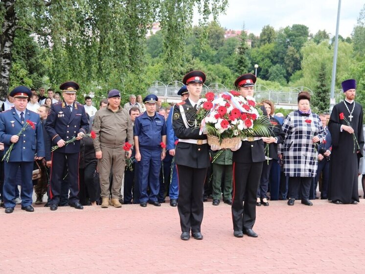 В Брянске почтили память ветеранов боевых действий