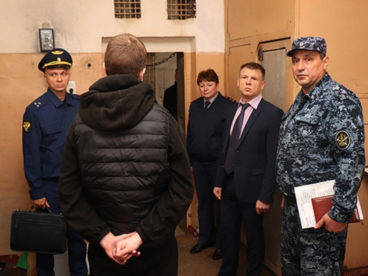 Уполномоченный по правам человека в Тульской области проверил СИЗО-1