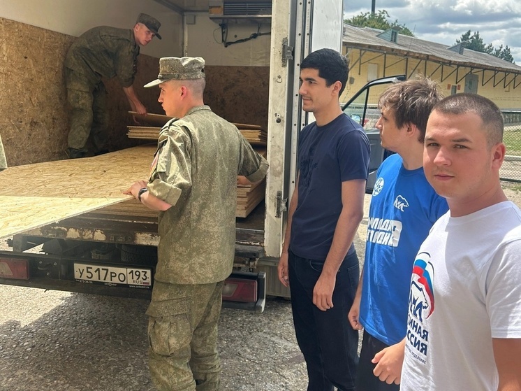 Молодогвардейцы доставили помощь бойцам в ЛНР