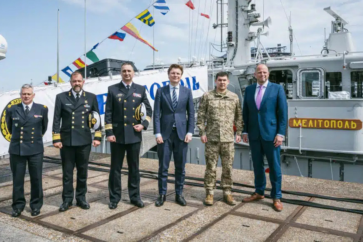 Капитан 1-го ранга Василий Фатигаров оценил пополнение ВМС Украины тральщиками «Мариуполь» и «Мелитополь»