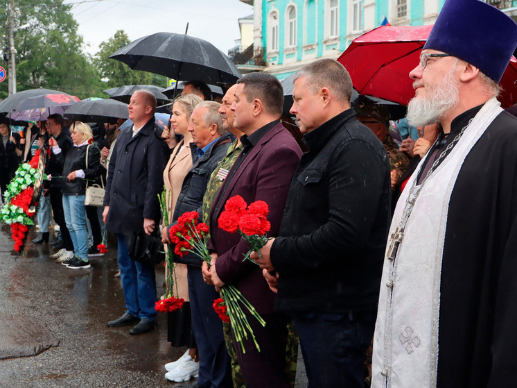 На Тамбовщине прошла торжественная церемония в честь ветеранов боевых действий