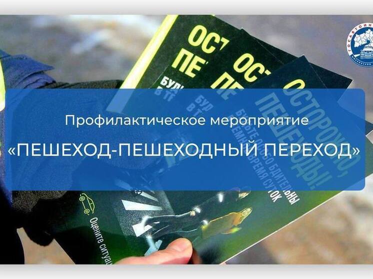 ГИБДД Серпухова усиливает контроль за безопасностью пешеходов