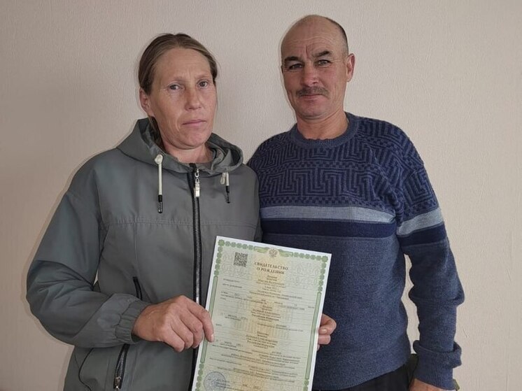 Пятнадцатый ребенок родился в семье из села Комсомольское Забайкалья