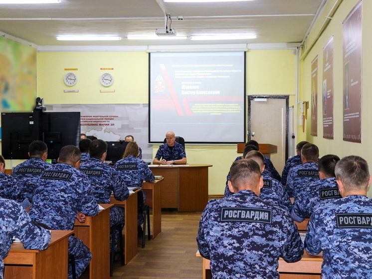 В Марий Эл начался летний период подготовки личного состава Росгвардии