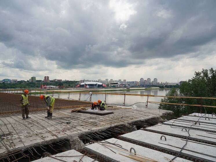 Кузбасский мост может открыться досрочно