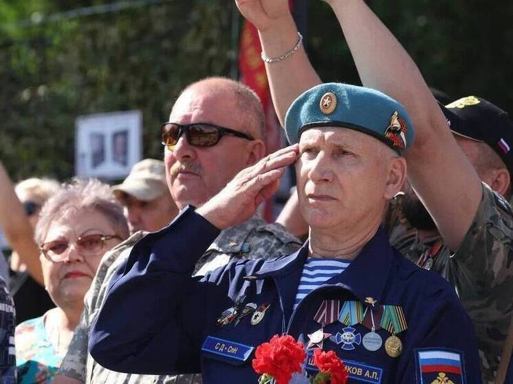 В Астрахани отметили День ветеранов боевых действий