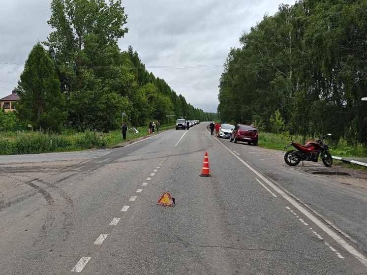 На орловской трассе подросток устроил аварию