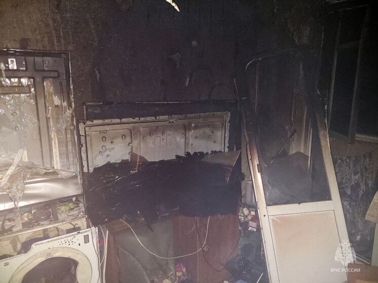 Двоих человек эвакуировали из пожара в Пскове