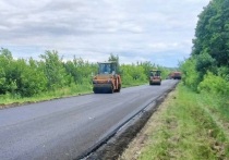 В Курской области дорожный сезон в разгаре, и работы идут с опережением графика
