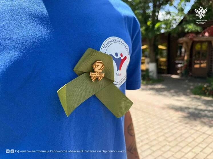 Акция «За Победу» в честь ветеранов прошла в Херсонской области