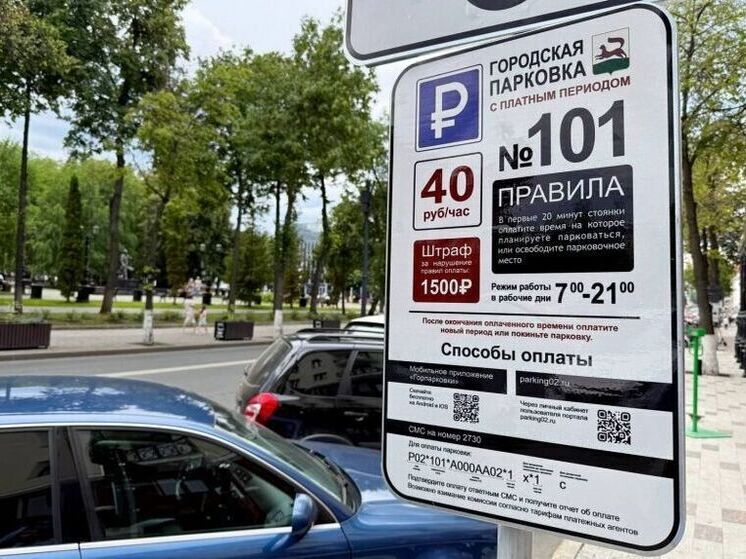 В первые дни работы с платных парковок в Уфе эвакуировали 134 автомобиля