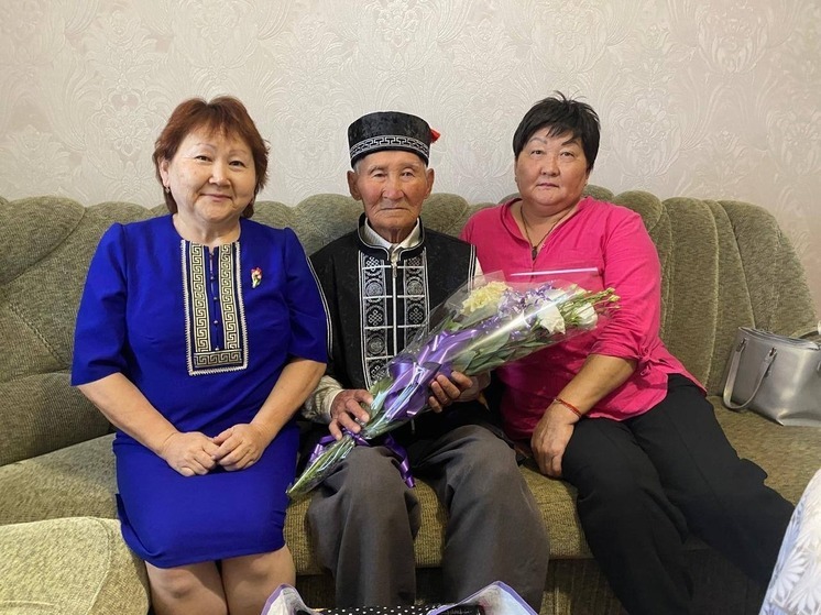 Житель Калмыкии отметил 95-летний юбилей