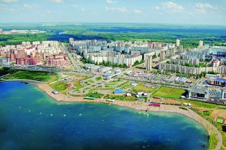 Озеро Кашкадан и Набережную реки Уфы в Сипайлово свяжет большое открытое пространство